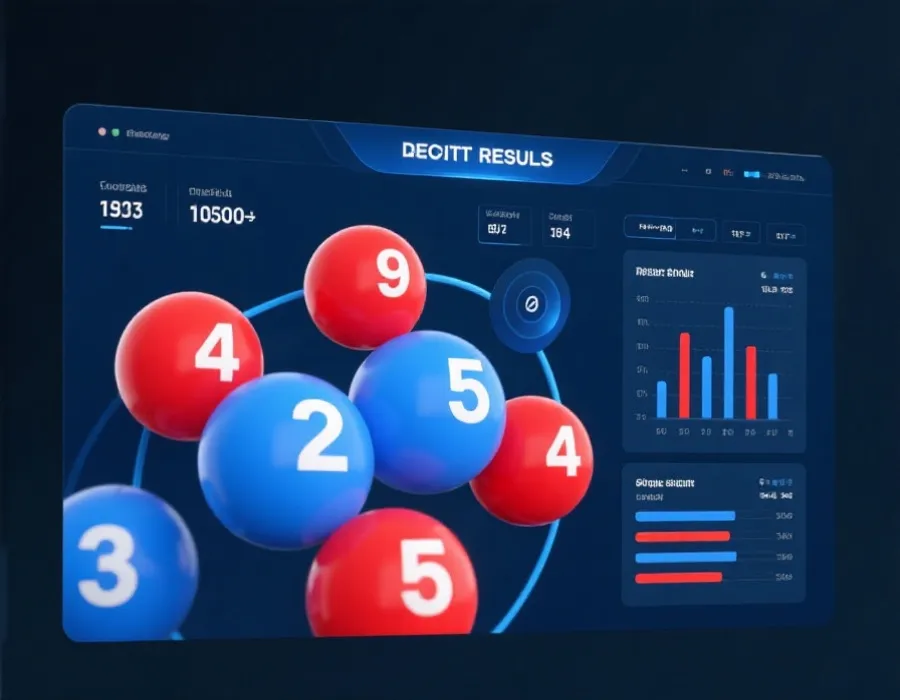 双色球实时开奖看板示意图